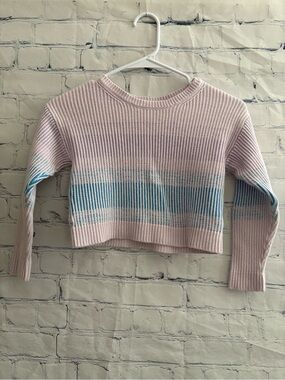 Cat & Jack pullover sweater purple blue size S 6/7